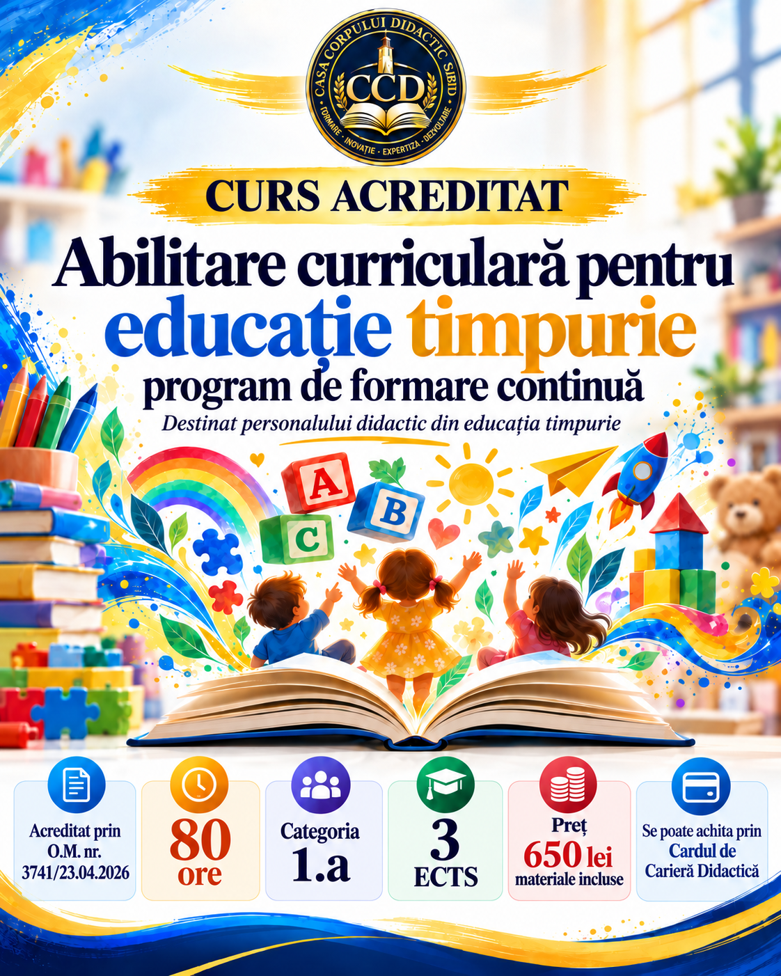 Abilitare curriculară pentru educație timpurie