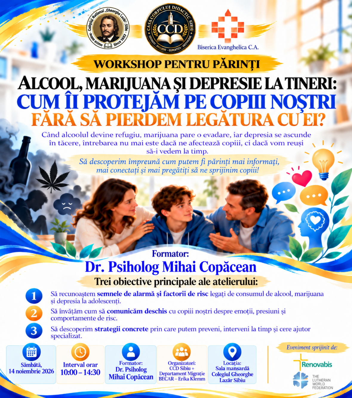 Alcool, marijuana și depresie la tineri – cum îi protejăm pe copiii noștri fără să pierdem legătura cu ei